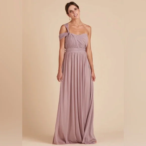 NWT CONVERTIBLE Birdy Grey Dress CHICKY CONVERTIBLE DRESS MESH MAUVE Small - Picture 8 of 8